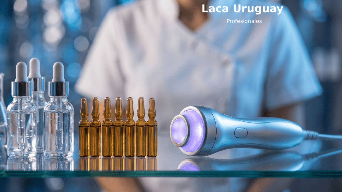 "principios activos en aparatología en laca"