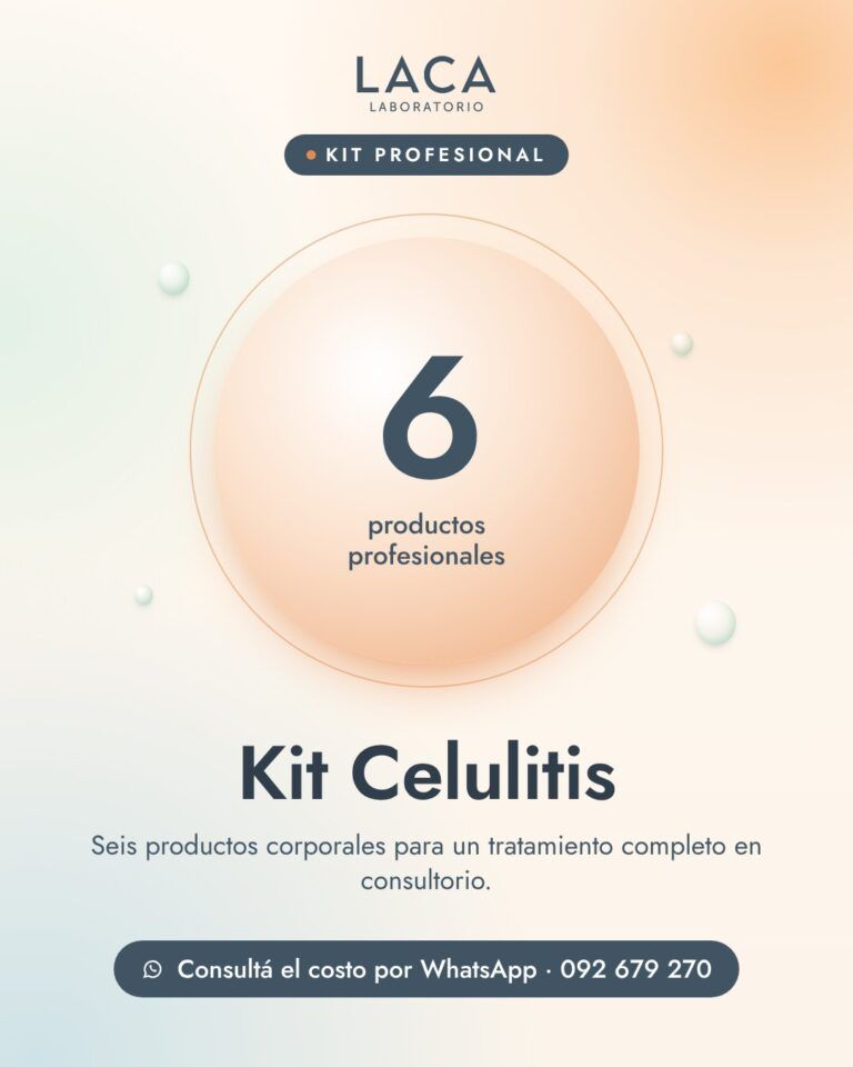 Kit Celulitis de Laboratorio LACA: kit profesional con 6 productos